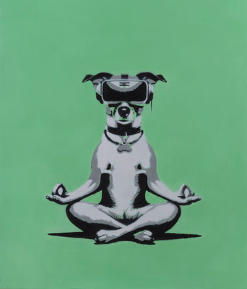 "Chakra Russell" humorously highlights the absurdity of blending traditional practices like yoga with cutting-edge technology, questioning whether we are losing touch with the essence of these practices in the pursuit of the next big thing. It’s a thought-provoking yet lighthearted critique of how society's obsession with fitness and technology can sometimes lead us to miss the point entirely.