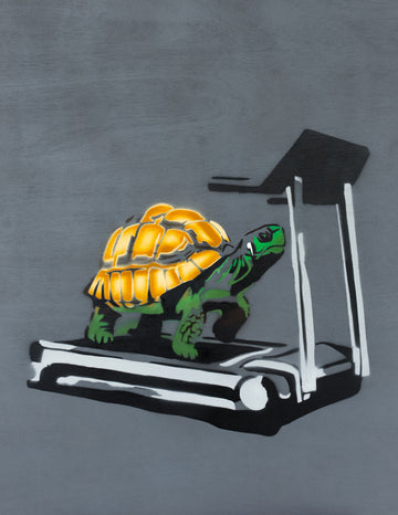 "PerSHELLnal Best" isn’t just a piece of art; it’s a motivational statement. It challenges the viewer to reflect on their own goals and the importance of persistence in achieving them. Whether you’re a fitness enthusiast or simply someone striving for personal growth, this piece speaks to the power of determination and the belief that everyone can achieve their "PerSHELLnal Best."